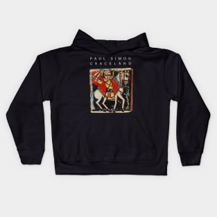 Folk Ballad Chronicles Simon's Iconic Music Scenes Apparel Kids Hoodie